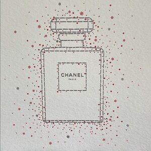 Chanel Perfume Bottle Gift Card